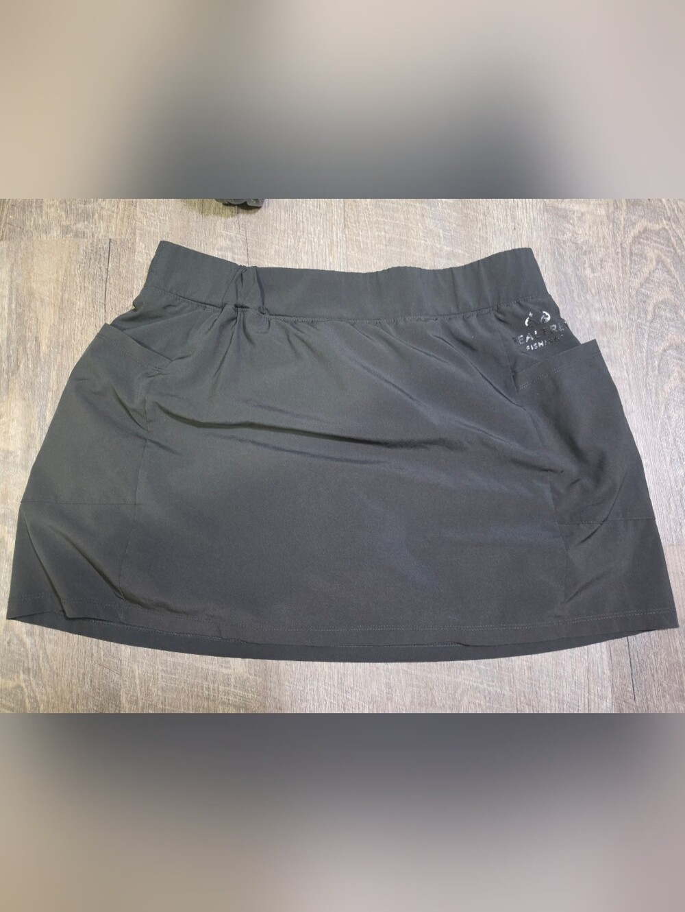 Realtree Women's Athletic Black Shorts